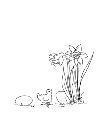 Easter chicken